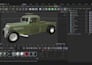 design custom 3d car model truck model, widebody kit automotive